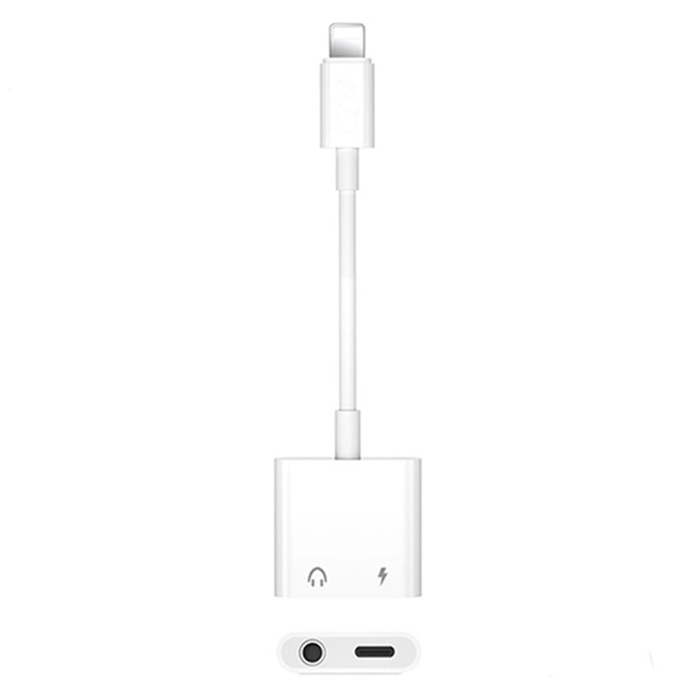 Adaptor Lightning la Jack si Lightning, FONIX ElectroAdvance Pro, Alb