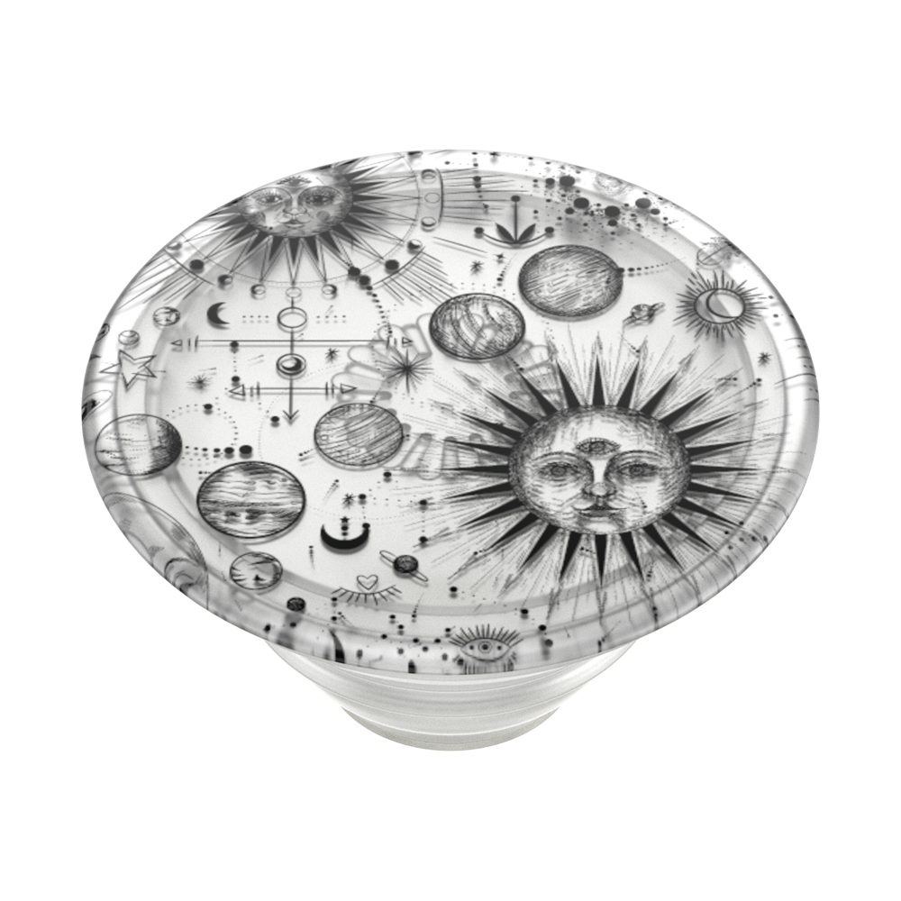 PopSockets univerzális telefon és tablet tartó, PopGrip Plant Sun