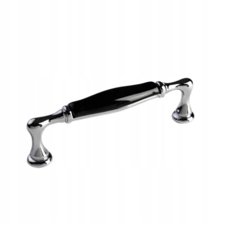 Maner pentru mobila, Giusti, Negru, 96mm