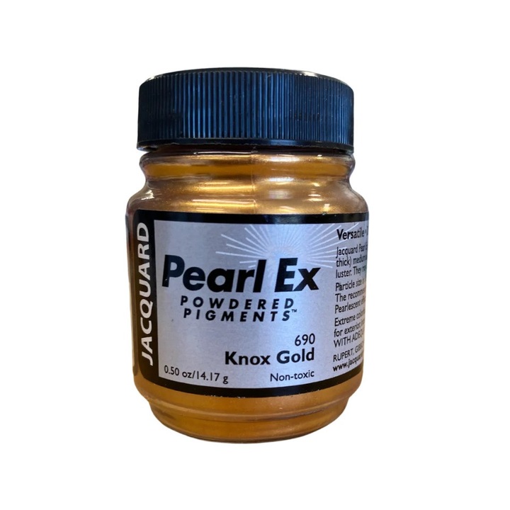 Pigment Pearl Ex, Jacquard, 690 Knox Gold