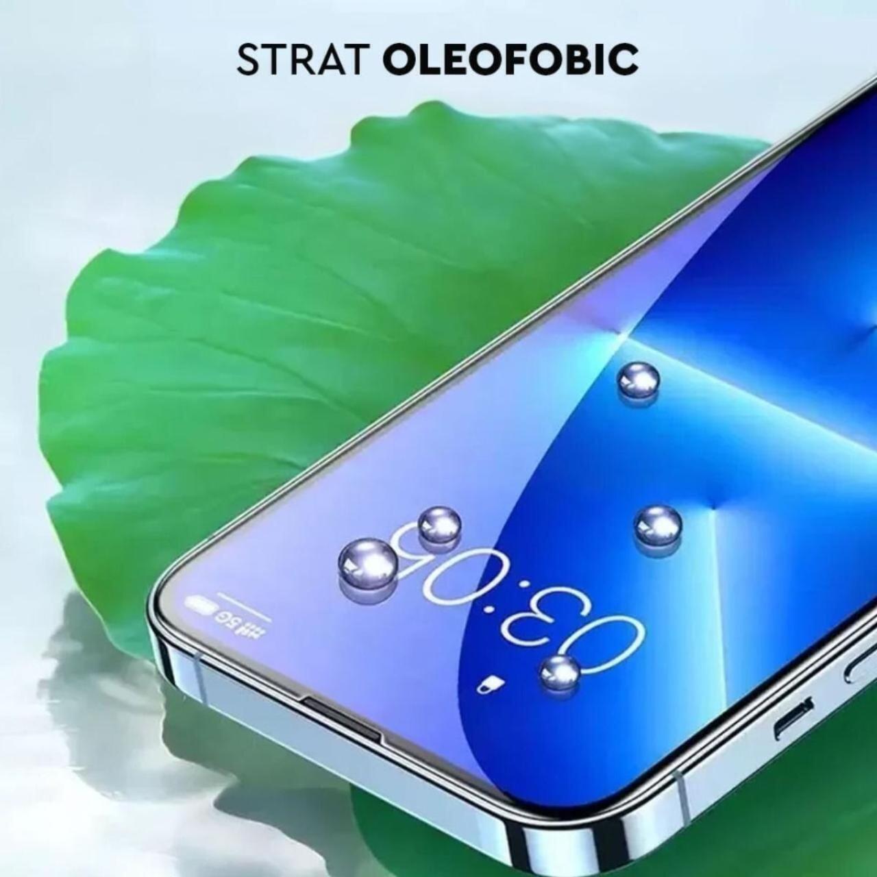 Folie Lemontti Sticla Full Fit compatibila cu Xiaomi Redmi A3 Negru