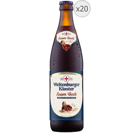 Bere Neagra Weltenburger Kloster Asam Bock, 7.3%, Sticla, 20x0.5l