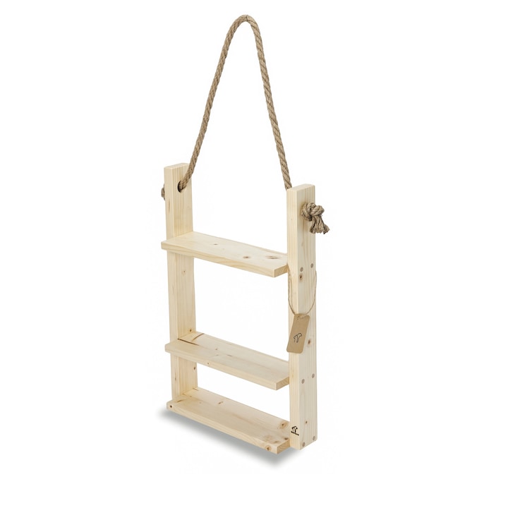 Etajera polita lemn brad 60x40x11 cm