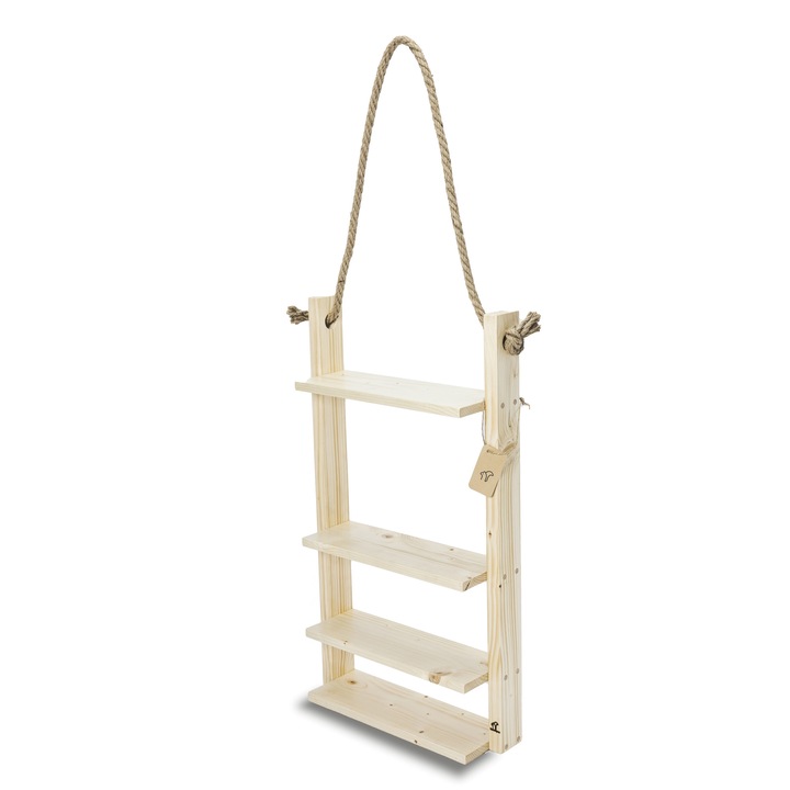 Etajera polita lemn brad 80x40x13,5 cm