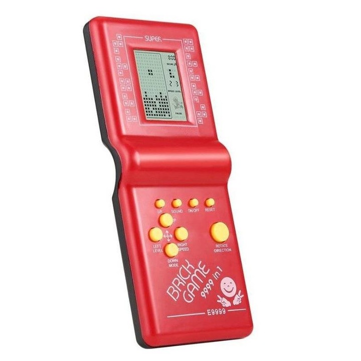 Игра Tetris, Interlook, 9999 игри, Пластмаса, Червена