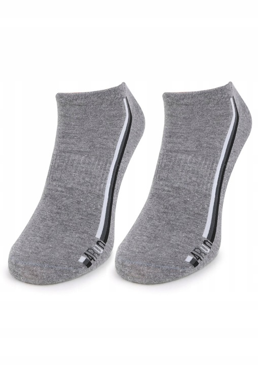 Мъжки чорапи, Marilyn, Памук/Полиамид, Сиви, 39-42EU