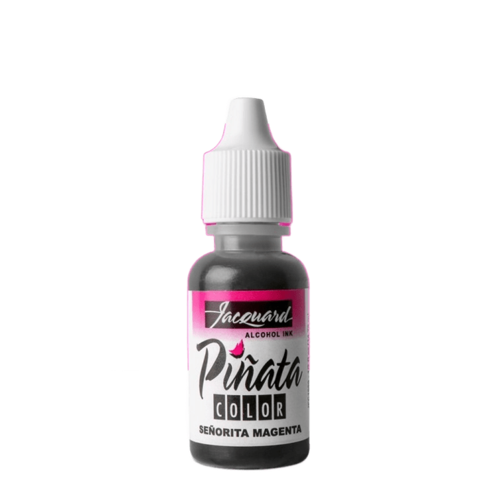 Cerneala cu alcool Jacquard Pinata, plastic, magenta, 15 ml