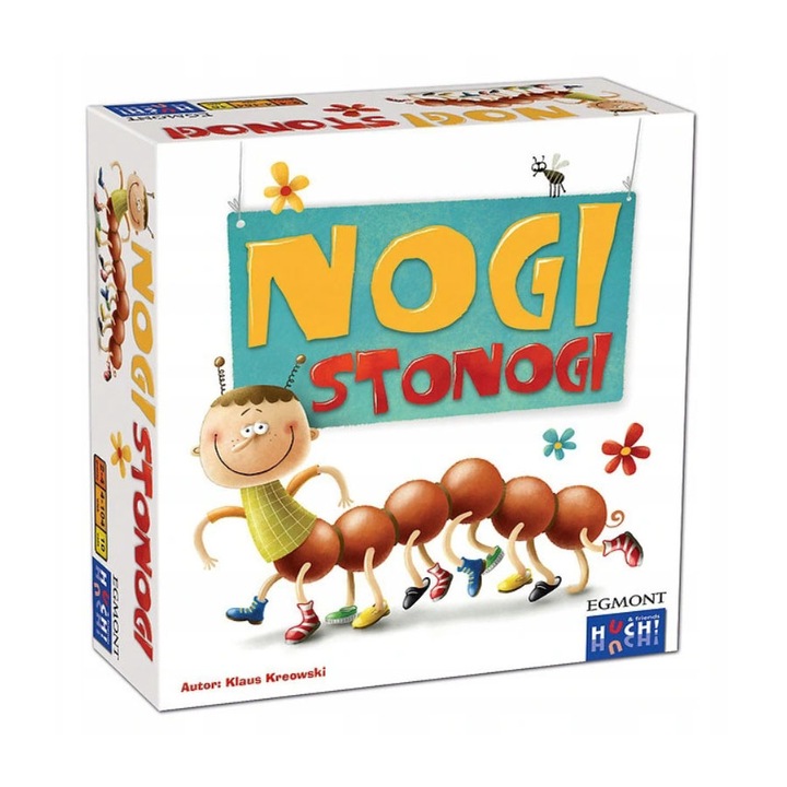 Nogi Stonogi Gra Planszowa (twarda) - Kalus Kreowski [KSIĄŻKA]