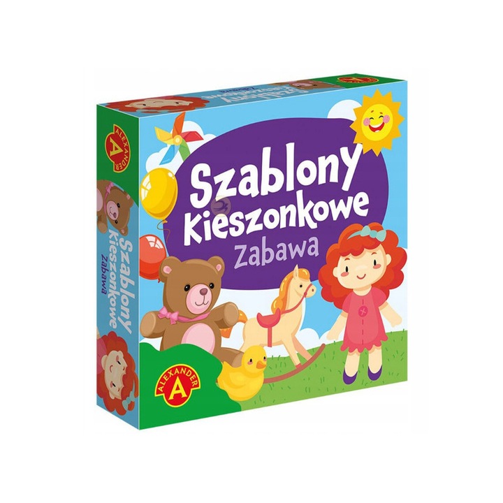 Комплект шаблони за деца Alexander, 4+ години