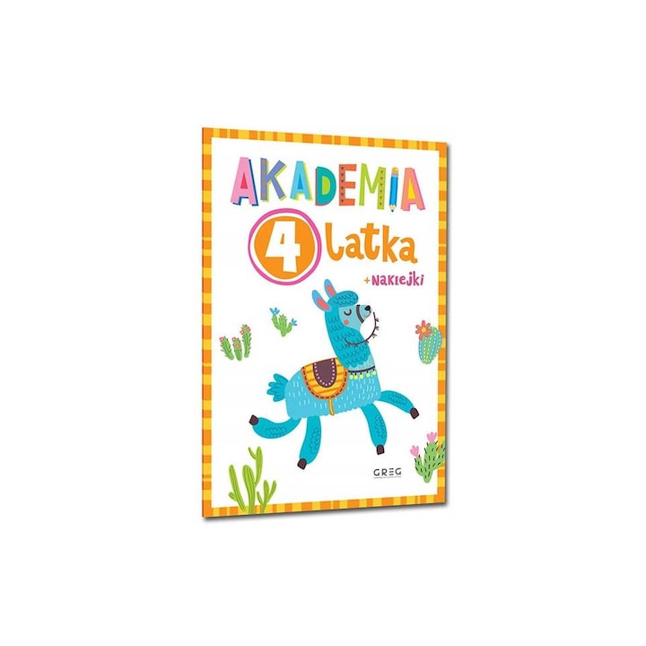 Carte activitati pentru copii, Greg, 4+