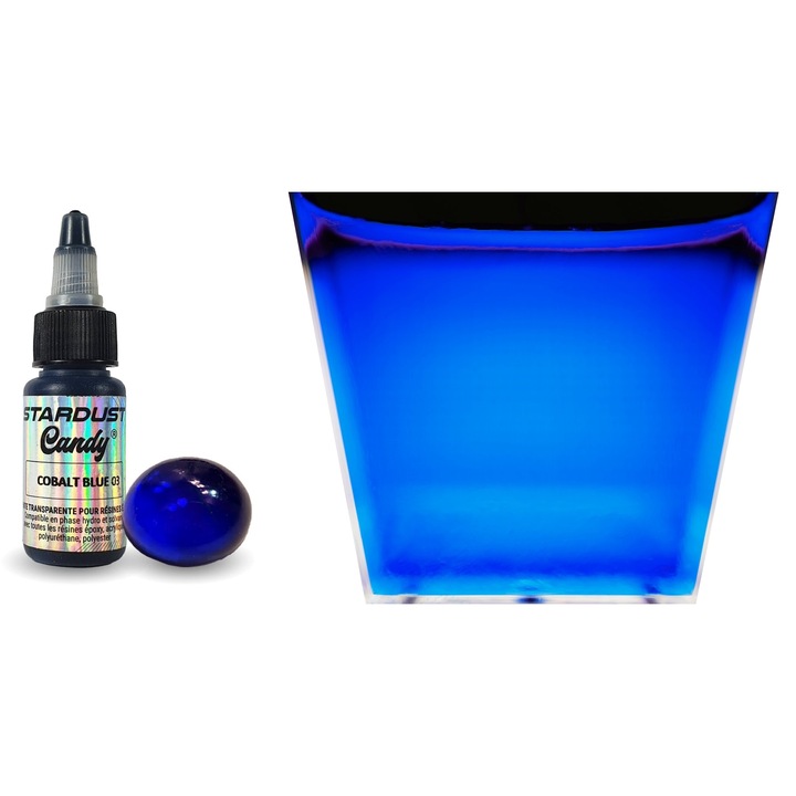 Colorant pentru rasina, Stardust, 17 ml, Albastru cobalt