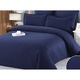 Lenjerie de pat 2 persoane, Home Hotel, 6 piese, Damasc Albastru, 200 x 230 cm, PRO JAAD