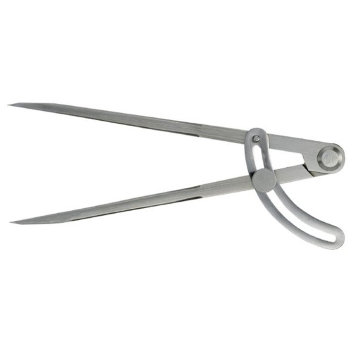 Iránytű, Határ, 200 mm, Ezüst