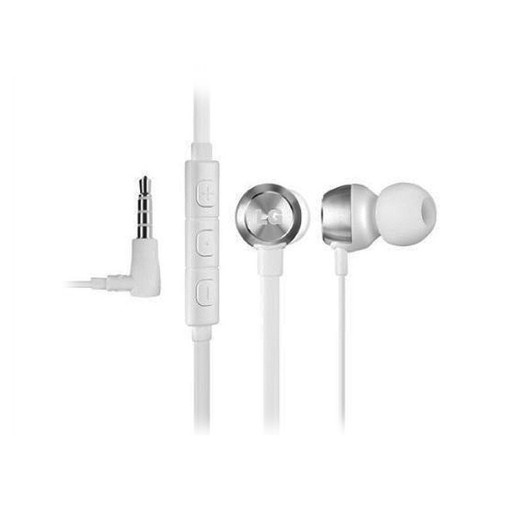 LG gyári fülhallgató mikrofon szett - HSS-F530 QuadBeat 2 white (ECO csomagolásban)