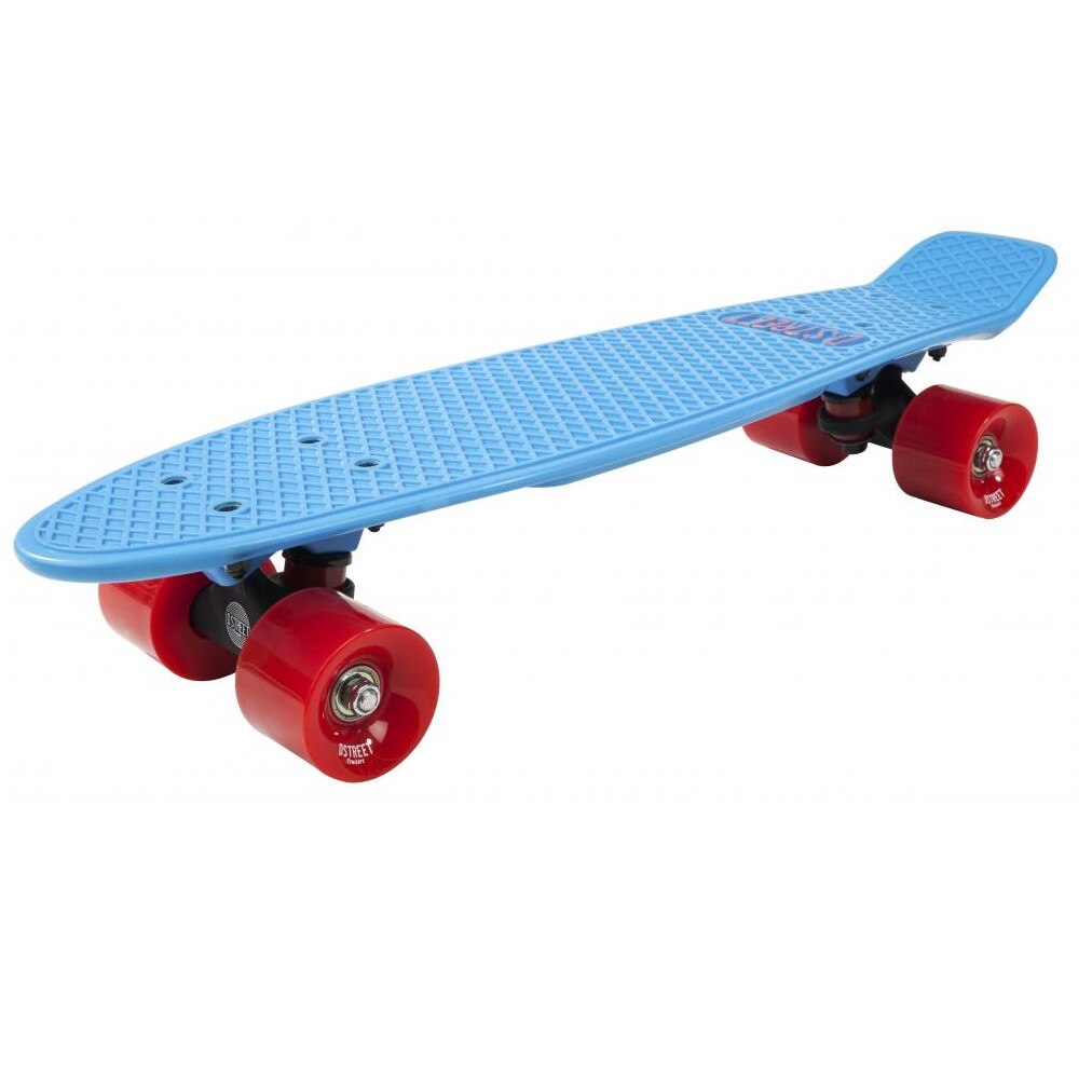 Penny board D STREET 3d Gen 23 albastru rosu