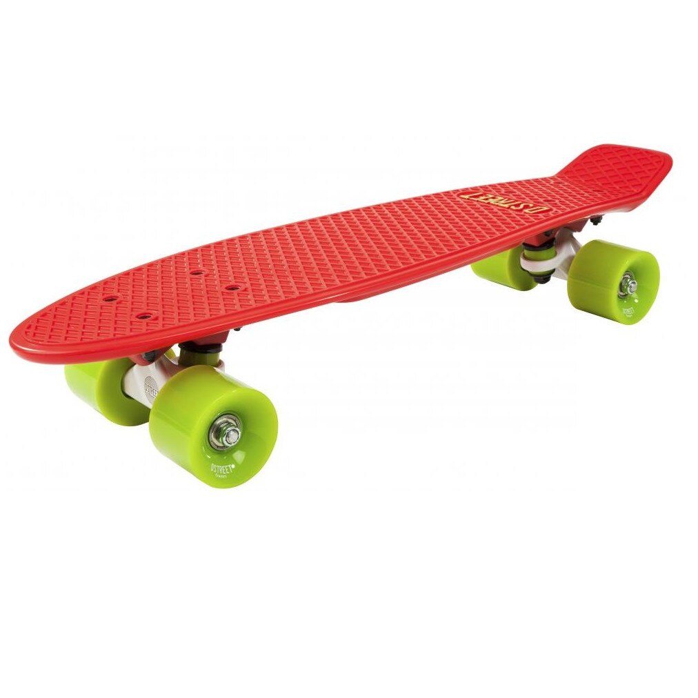 Penny board D STREET 3d Gen 23 rosu verde
