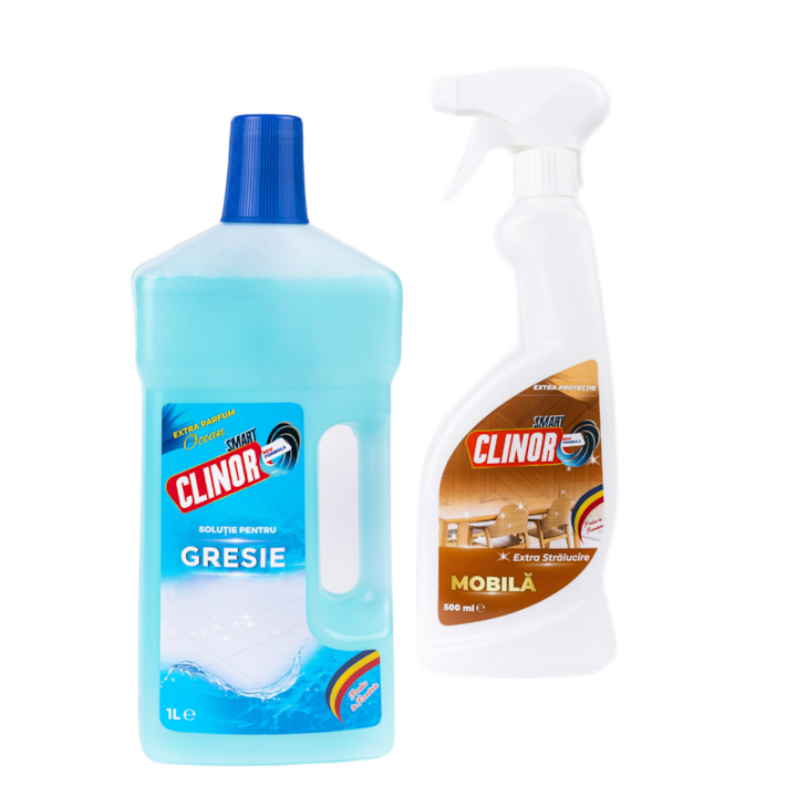 Опаковка Ocean surface solution 1000 ml и Furniture solution 500 ml