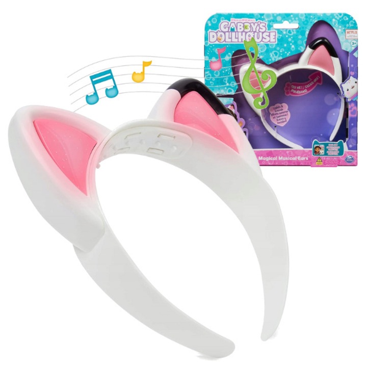 Casti copii Gabi's house cat magic ears, Spin Master