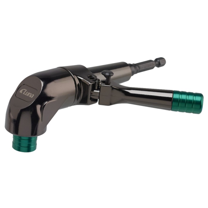 Adaptor masina de insurubat, Luna, 145 mm, Negru/Verde