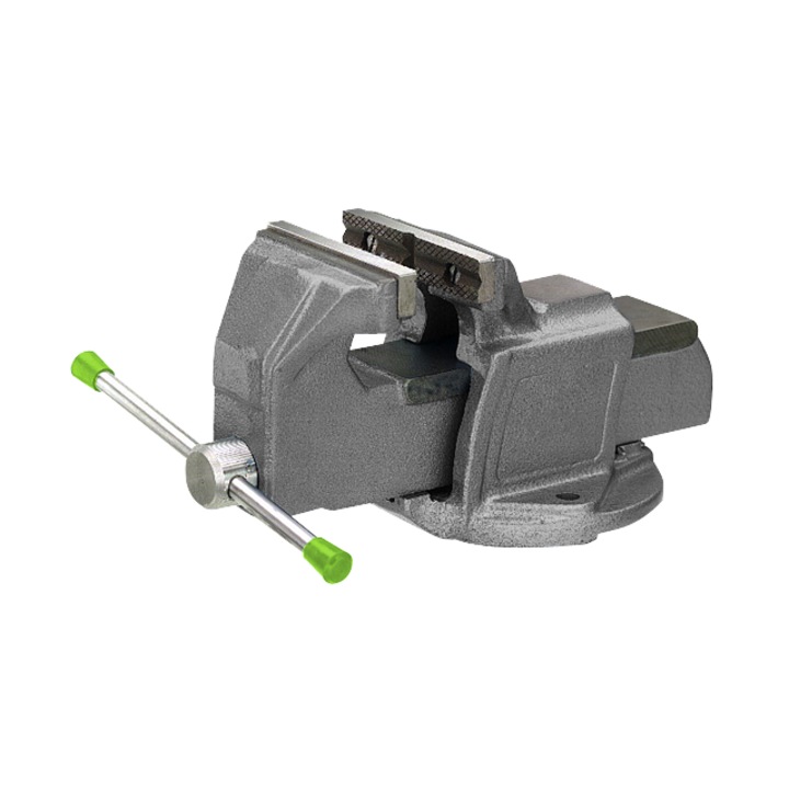 Asztali satu, Luna, Öntöttvas, 150 mm, ezüst/zöld