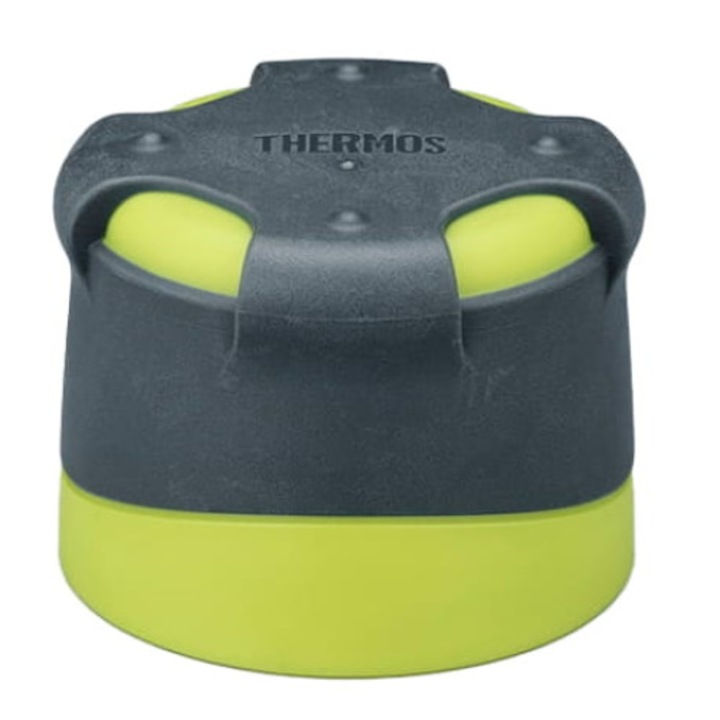 Cana termos, Thermos, Plastic, 900 ml, Verde