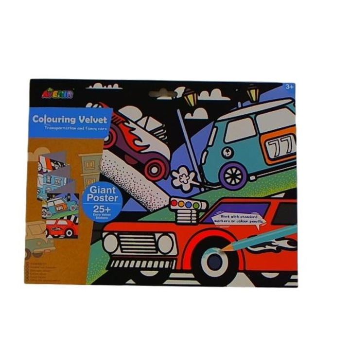 Poster pentru colorat, Avenir, Multicolor