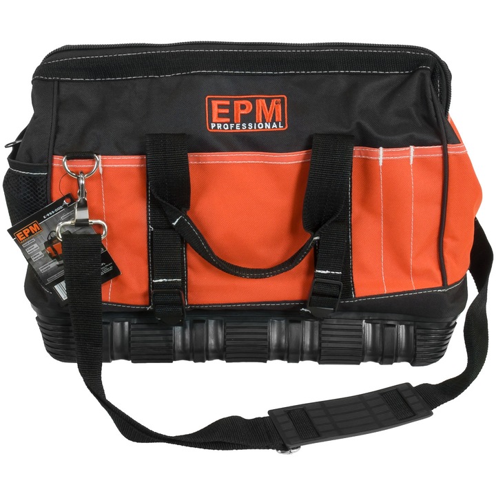 Чанта за инструменти 15'', EPM, Полиестер, 23 джоба, 38 x 20 x 35 cm, Оранжева