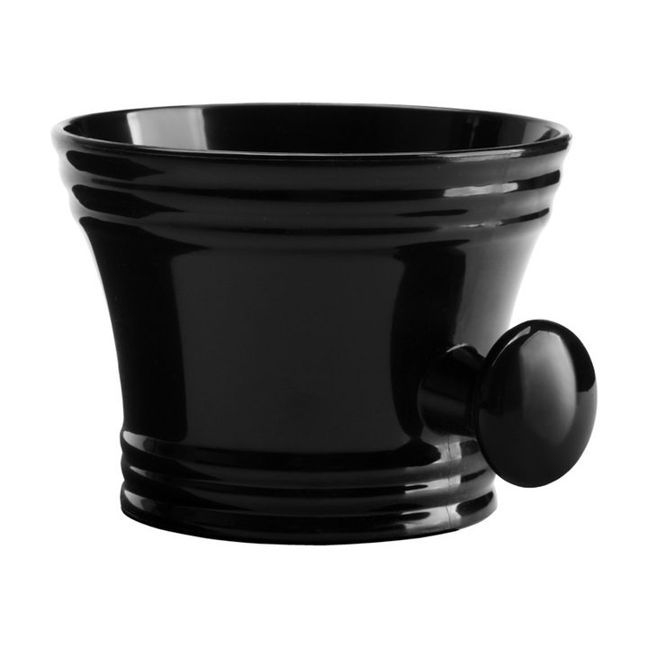 Bol barbierit H-18, Activeshop, Plastic, 70 x 80 mm, Negru