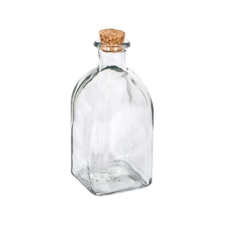 Carafa, Sticla, 6 x 6 x 14.5 cm, 250 ml, Transparent