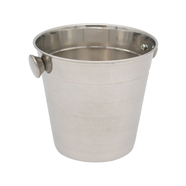 Ледарка, Дръжки, Метал, 12,5х12 см, Сребрист