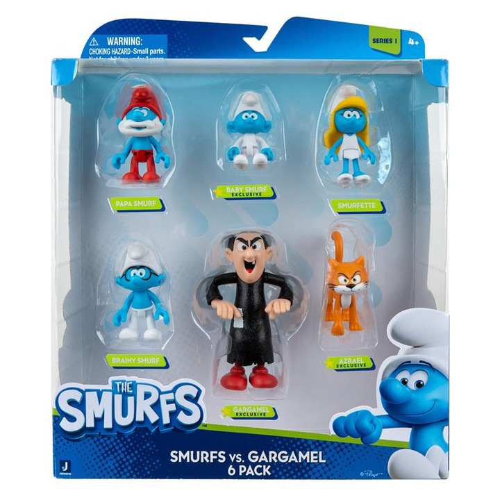 Set de 6 figurine pentru copii, Jazwares, 4Y+