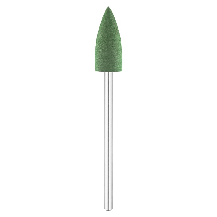 EXO manikűr-pedikűr vágó, gumi, zöld/ezüst, 20x10mm