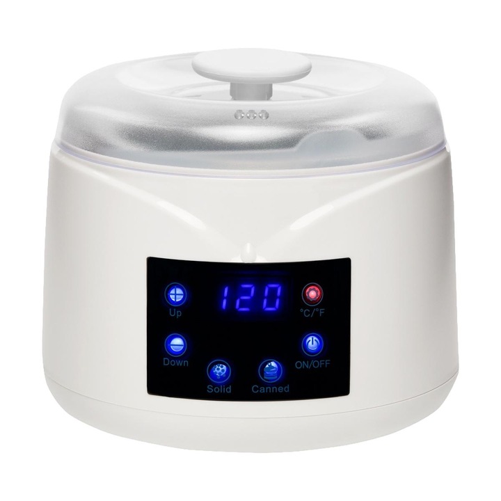 Електрически нагревател за кола маска, Activeshop, 100W, 400 ml, бял