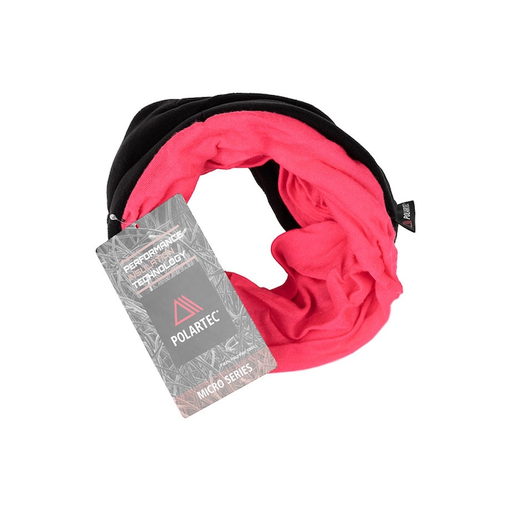 Esarfa Neckwarmer Merino Polartec, Viking, Poliester, Roz