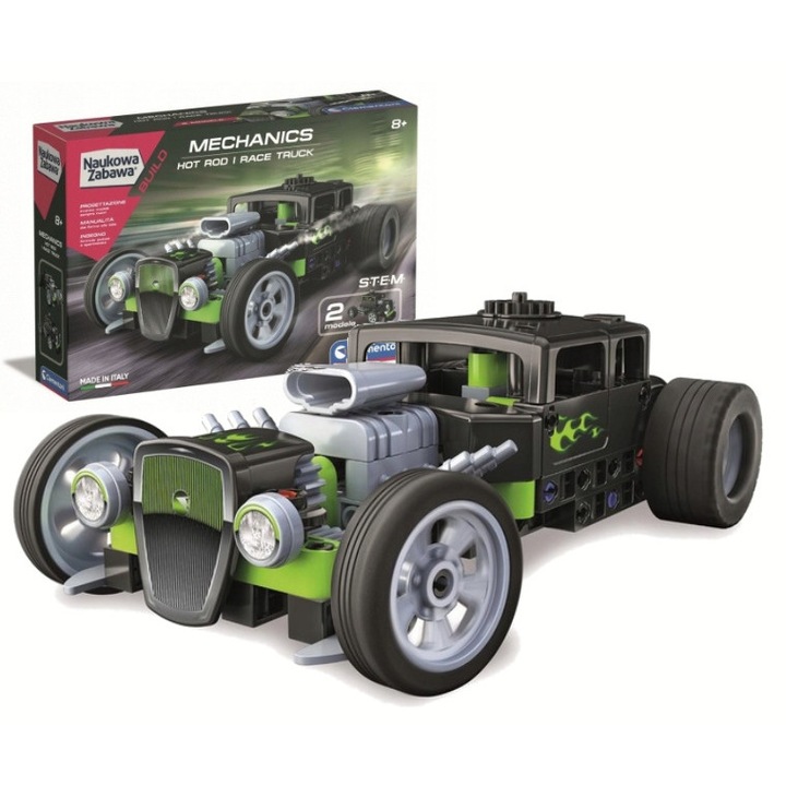 Научно забавление Лаборатория по механика на HOT ROD И RACE TRUCK, Clementoni