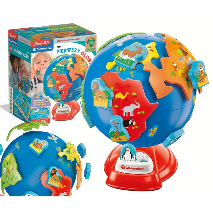 Детски интерактивен глобус Clementoni