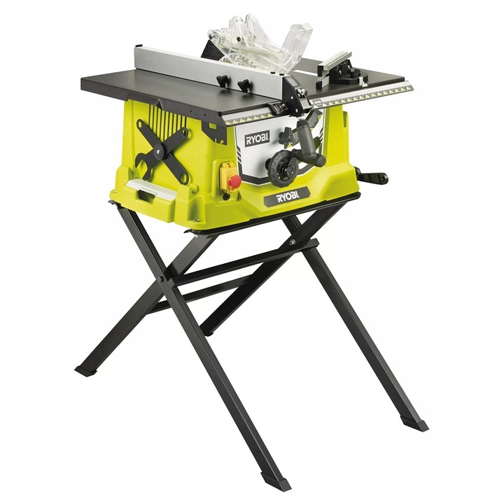 Asztali fűrész, Ryobi, 1800 W, zöld/fekete