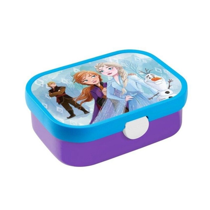 Кутия за обяд за деца Frozen 2, Mepal, Пластмаса, 750 мл, Многоцветна