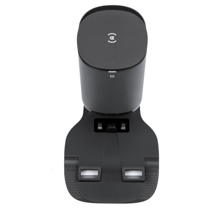 Автоматична станция за изпразване CH1918 Ecovacs, Съвместима с модели T9, T9+, OZMO T8 Family и N8/N8 PRO, Включва 2 торби за прах, Сив