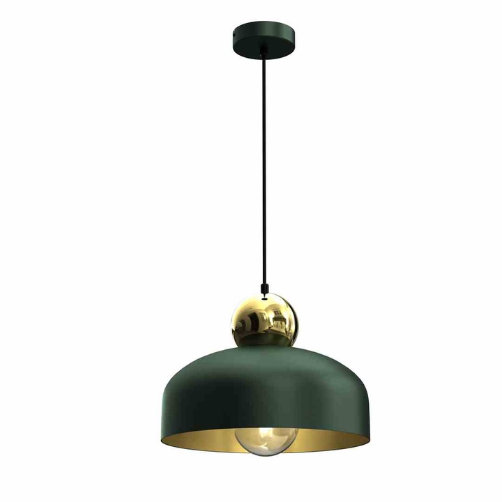Lampa suspendata, Milagro, Metal, Verde