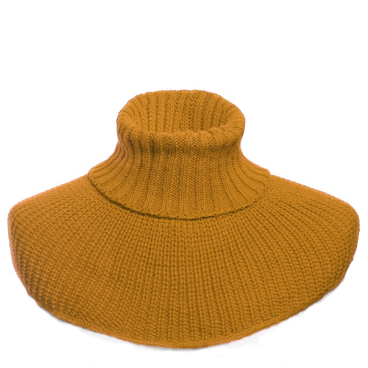 Fular circular, unisex, Galben miere, Aleszale, GLF-DZ-16