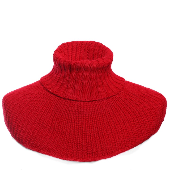 Fular circular, unisex, Rosu, Aleszale, GLF-DZ-12