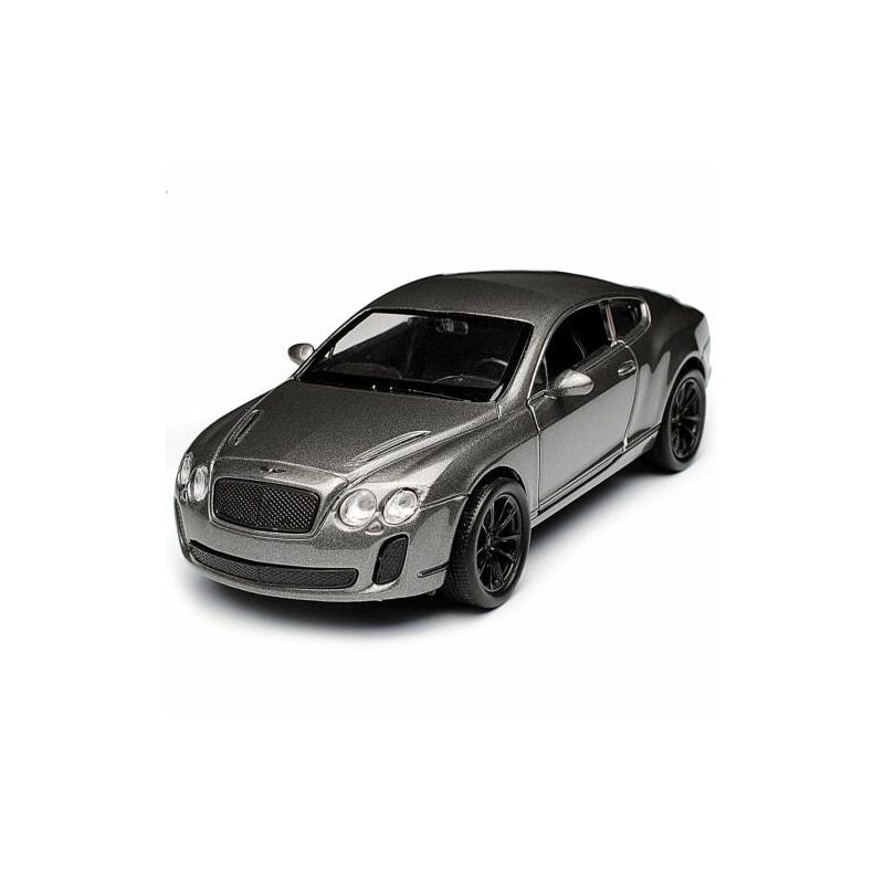 Bentley Continental Supersports Modello Auto Pressofuso Nero 1/18 Di - Foto 8