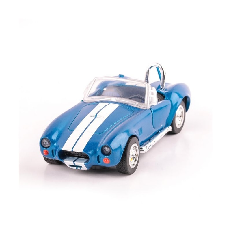 Welly Shelby Cobra 427 SC Modellauto – Rot/cremeweiß, 1:24, Fertigmodell Aus Metall/Kunststoff