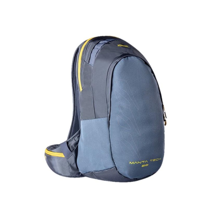 Rucsac pentru bicicleta, Roswheel, Fibra de poliamida, 20 l, Galben/Albastru