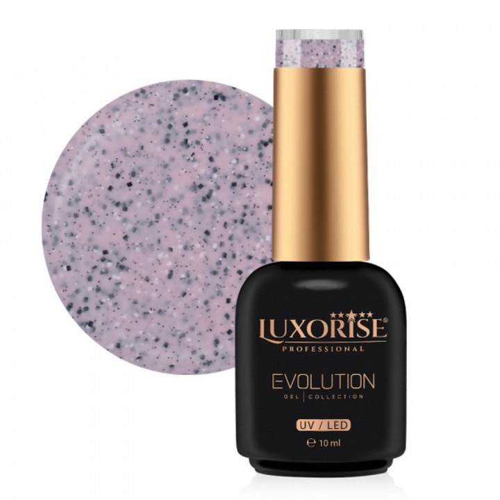 Полупостоянен лак за нокти LUXORISE Evolution, Crazy in Dots - Confetti Party 10 ml