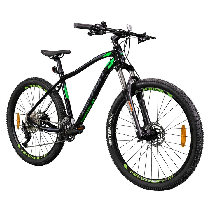 Bicicleta Mtb Devron 2023 RM3.7 - 27.5 Inch, M, Negru-Verde