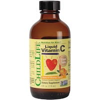 Vitamina C 250mg pentru copii Childlife Essentials by Secom, portocale, 118ml