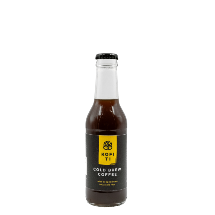 Cafea de specialitate infuzata la rece, Cold Brew Coffee, 200 ml