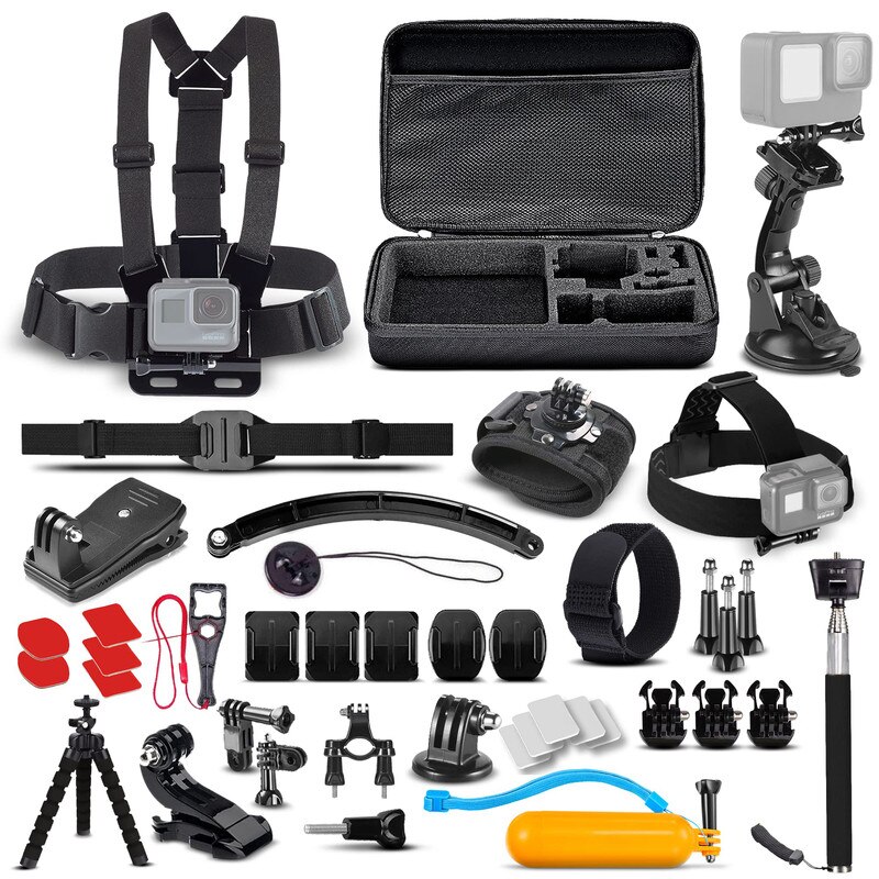 PROtastic Supporto Rotante Per Action Cam GoPro/SJCAM - Time-Lapse A 90° Ogni 15 Minuti, Senza Batterie